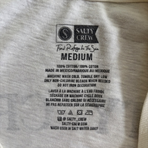 Salty Crew Bruce Boyfriend T-Shirt - Picture 5 of 9